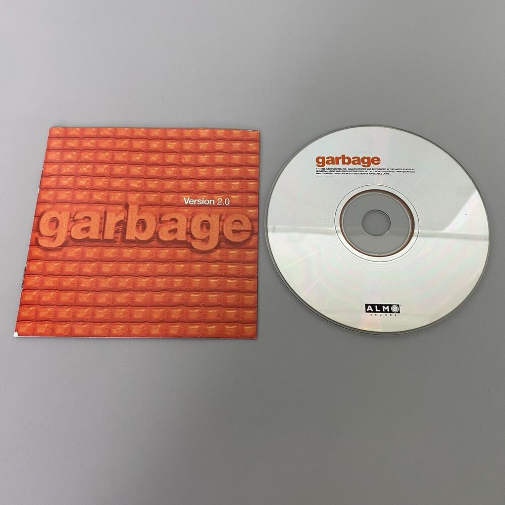 Garbage Version 2.0 CD 1998 Alt Rock Electronic Album No Case ALMO Sounds